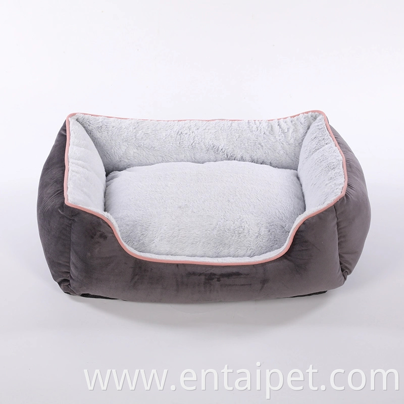 Lisi Velvet Material Hot Sale Trendy Soft Pet Dog Bed